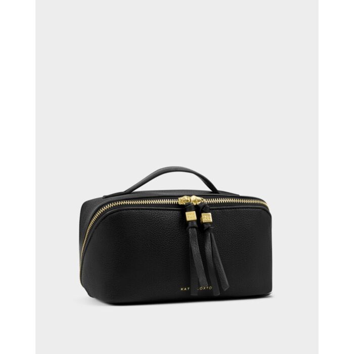 Katie Loxton Soho Medium Makeup & Wash Bag - Black